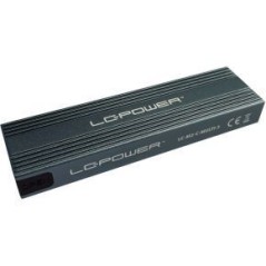 LC Power Ekstern Lagringspakning USB 3.2 (Gen 2x1) M.2 Card (PCIe NVMe & SATA)